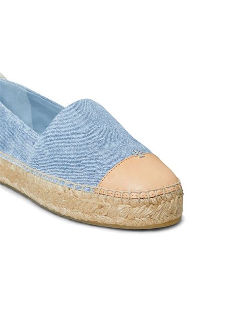 Espadrilles in pelle in blu Tory burch - donna TORY BURCH | 167994432